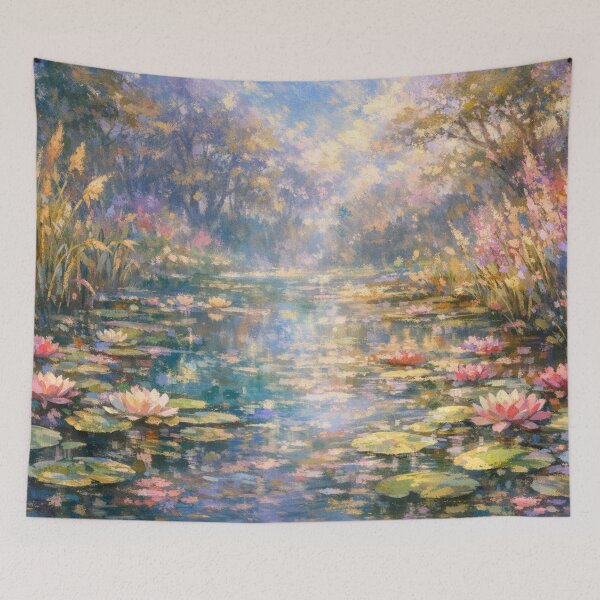 Item preview, Light-flooded water lily pond dream designed and sold by Sigtrix.