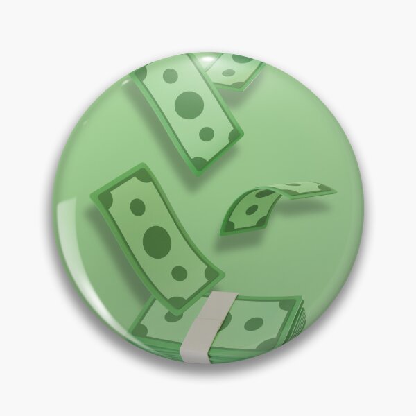 Item preview, Flying Dollar Bills Money Rain Green Background designed and sold by theboyjake.