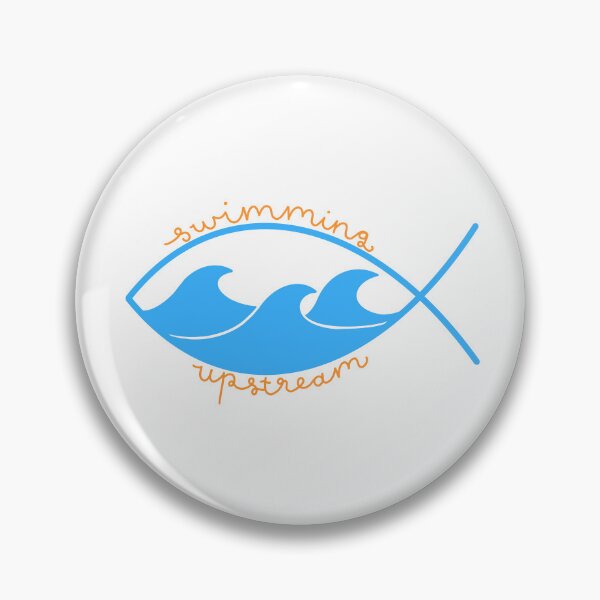 Item preview, Swimming Upstream designed and sold by janemadedesigns.