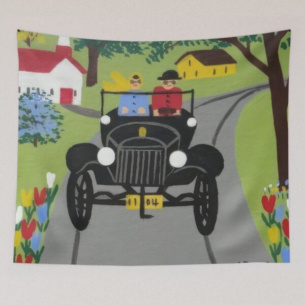 Item preview, Maud Lewis (69) - Maud Lewis - Folk Art Paintings - Nova Scotia Artist - Canadian Folk Art - Maud Lewis Gallery - Maud Lewis Prints  designed and sold by GabyDAlessandro.