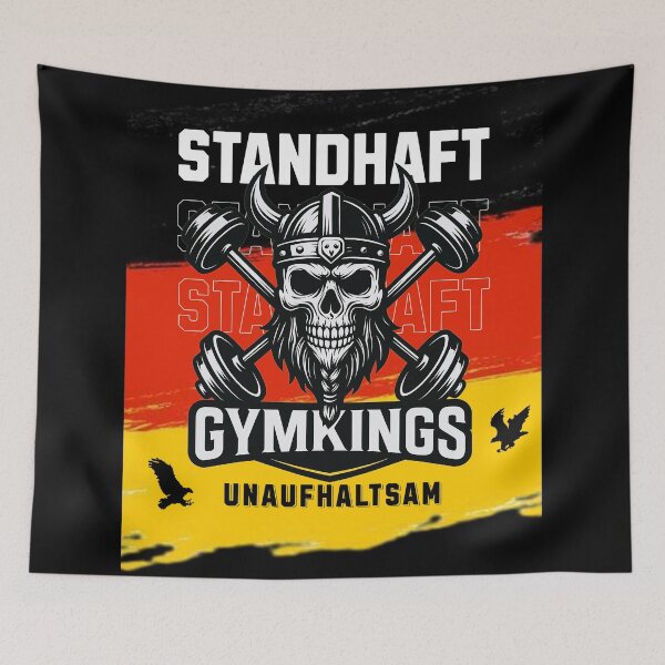 Item preview, Viking Gym Motivation – German Strength & Warrior Mindset designed and sold by Unikat.SE.