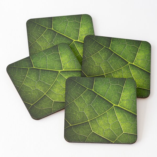 Item preview, Green Leaf Vein Macro Nature Texture Botanical Abstract Background designed and sold by Kaleidoscope Print.