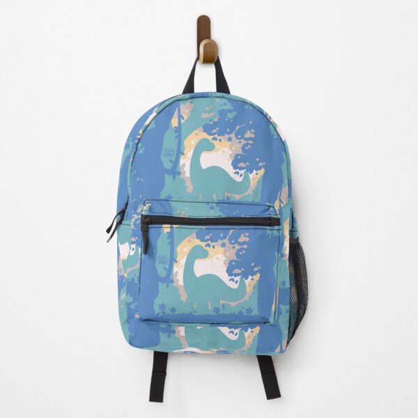 Item preview, Brontosaurus in the Flowery Jungle Silhouette Art designed and sold by SketchesWSara.