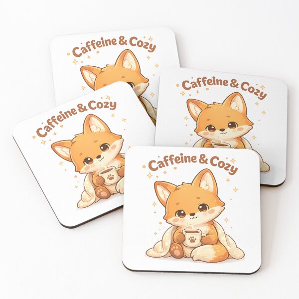 Item preview, Cute Fox Coffee Aesthetic Phone Case – Caffeine & Cozy Kawaii Animal Design designed and sold by Divakar Fashion.