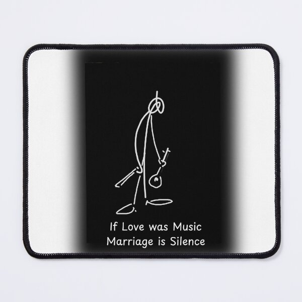 Item preview, Love and Marriage. Celebrating silence. designed and sold by EkTee.