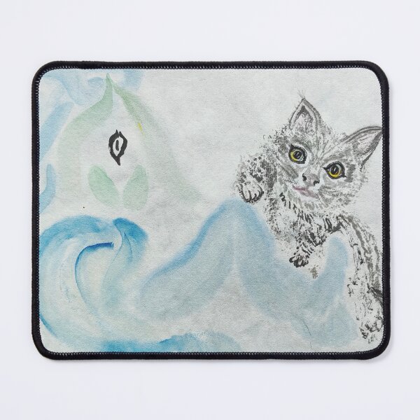 Item preview, Cat and Blue designed and sold by SolartiandBrush.