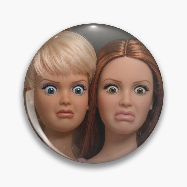Item preview, Funny Disgusted Dolls Face Meme designed and sold by Darkifun.