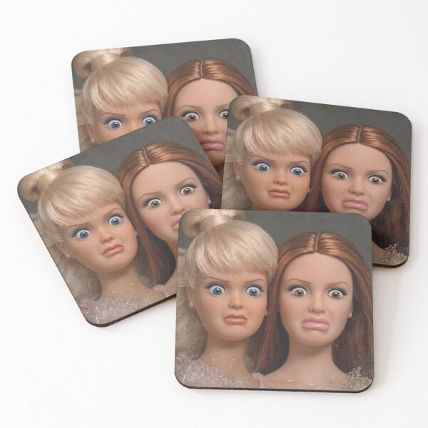 Item preview, Funny Disgusted Dolls Face Meme designed and sold by Darkifun.