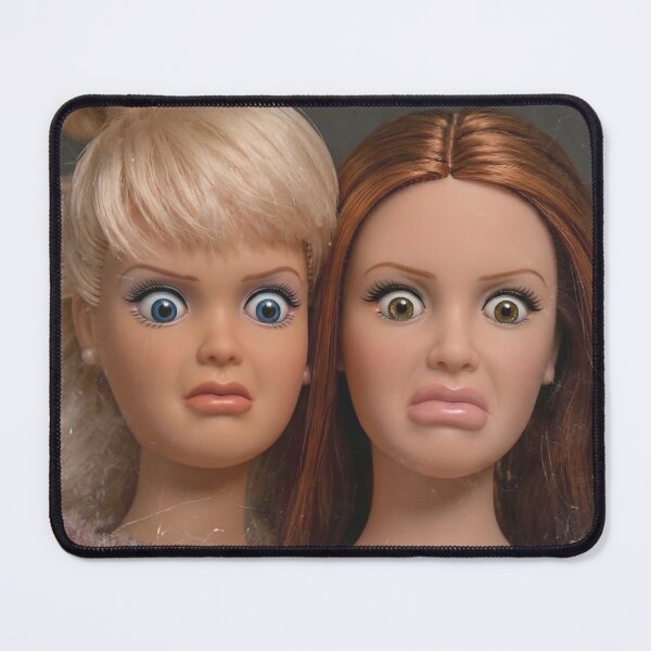 Item preview, Funny Disgusted Dolls Face Meme designed and sold by Darkifun.