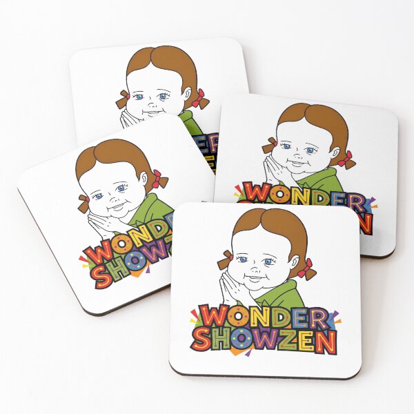 Item preview, Wonder_Showzen_vector_childmascot_Sticker_6 designed and sold by kevincuellar.