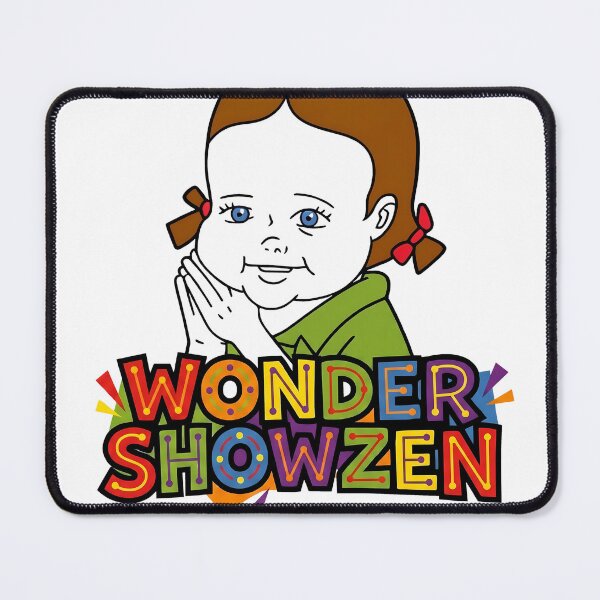 Item preview, Wonder_Showzen_vector_childmascot_Sticker_6 designed and sold by kevincuellar.