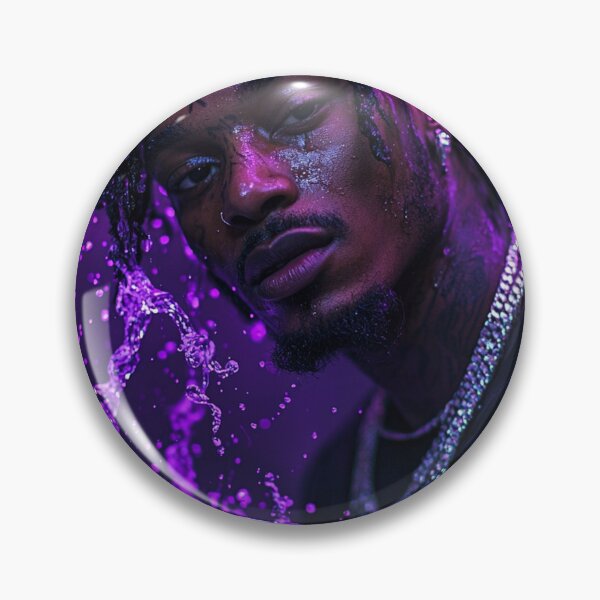 Item preview, Playboi Carti Cinematic Purple Splash designed and sold by WockWave.