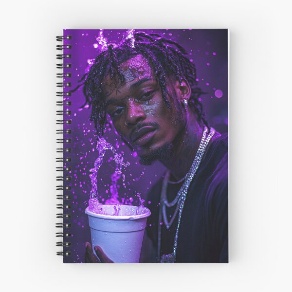 Item preview, Playboi Carti Cinematic Purple Splash designed and sold by WockWave.