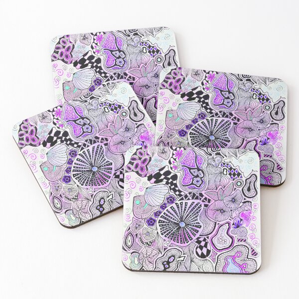 Item preview, Algorithm of a Favourite Colour - Magenta designed and sold by Wild Thistle Art.