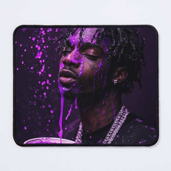 Item preview, Playboi Carti Purple Drink Cinematic Art designed and sold by WockWave.