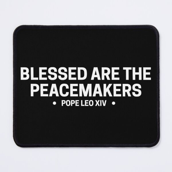 Item preview, Blessed Are The Peacemakers – Faith & Leadership Quote | Chicago Inspired Christian Design designed and sold by Teetreasure2.