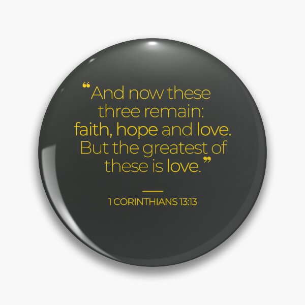 Item preview, 1 Corinthians 13 13 designed and sold by TonsPOD.