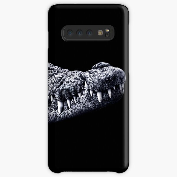 Crocodile Portrait Fine Art Print Samsung Galaxy Snap Case