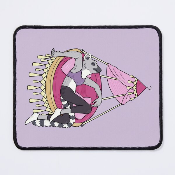 Item preview, Lemur relaxing in hanging chair designed and sold by selkaycik.