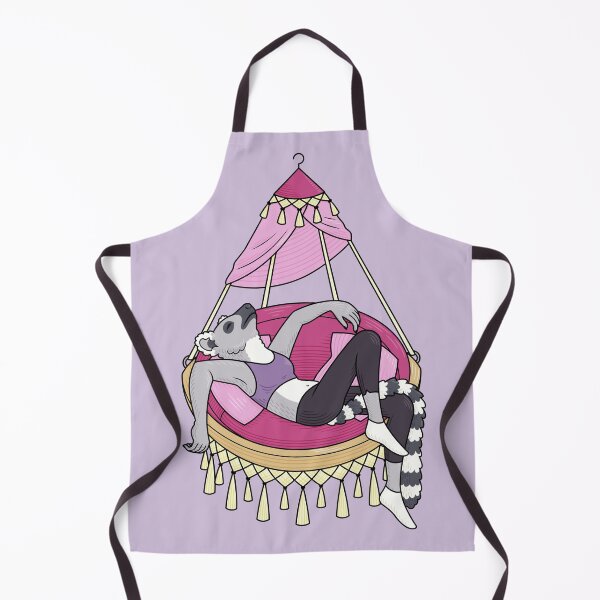 Item preview, Lemur relaxing in hanging chair designed and sold by selkaycik.