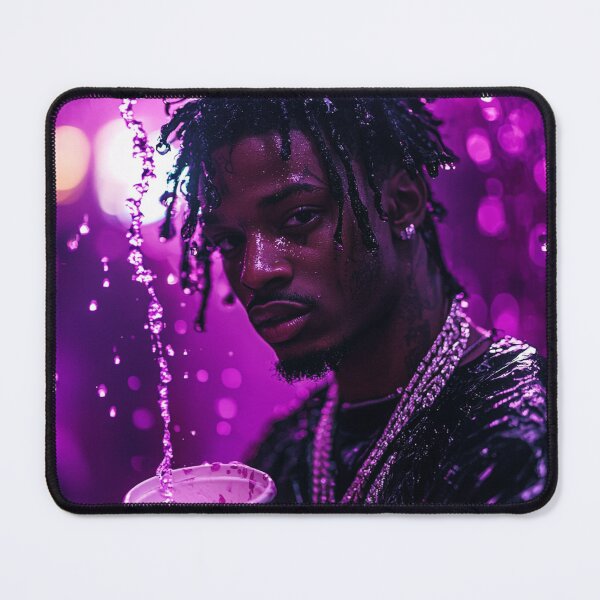 Item preview, Playboi Carti Purple Splash Pop Art designed and sold by WockWave.
