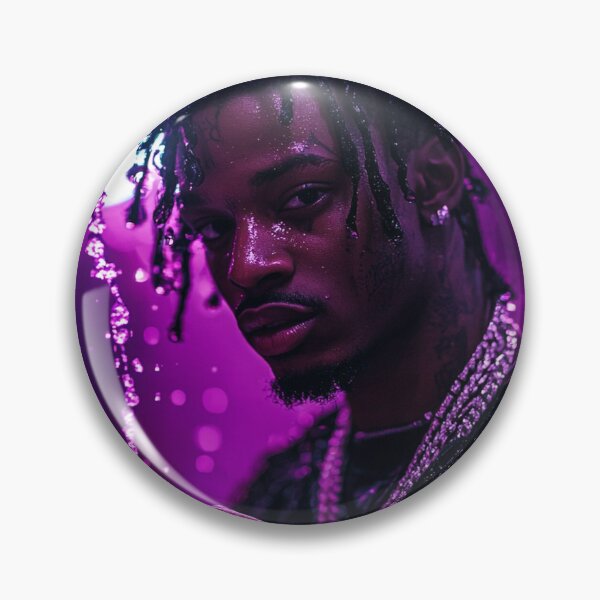 Item preview, Playboi Carti Purple Splash Pop Art designed and sold by WockWave.