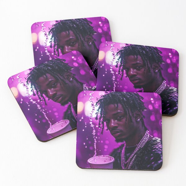 Item preview, Playboi Carti Purple Splash Pop Art designed and sold by WockWave.
