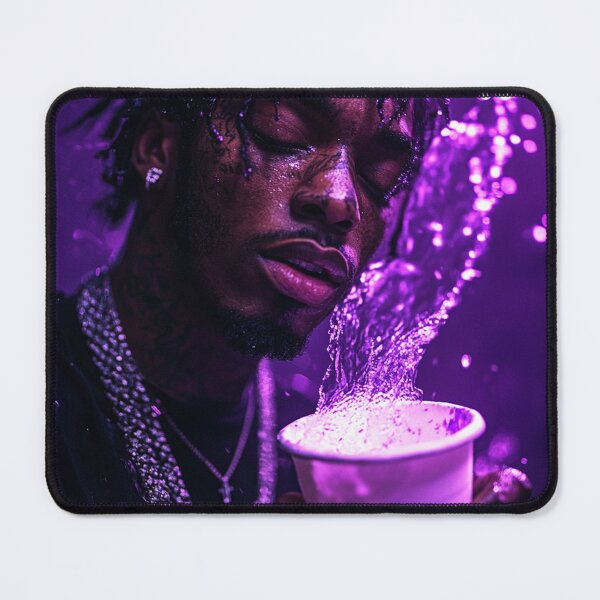 Item preview, Playboi Carti Purple Drink Pop Culture Art designed and sold by WockWave.