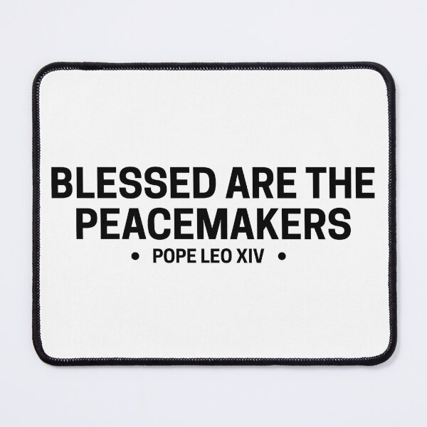 Item preview, Blessed Are The Peacemakers – Faith & Leadership Quote | Chicago Inspired Christian Design designed and sold by Teetreasure2.
