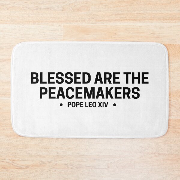 Item preview, Blessed Are The Peacemakers – Faith & Leadership Quote | Chicago Inspired Christian Design designed and sold by Teetreasure2.