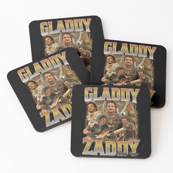 Item preview, Marcus Acacius Gladiator - Gladdy Zaddy Pedro Pascal  designed and sold by WumbleDoor.