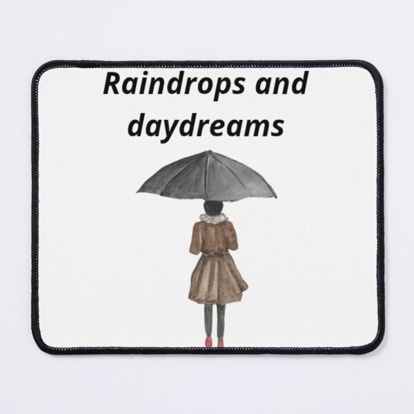 Item preview, Raindrops and Daydreams - Aesthetic Rain Mood Design designed and sold by Mastalina99.