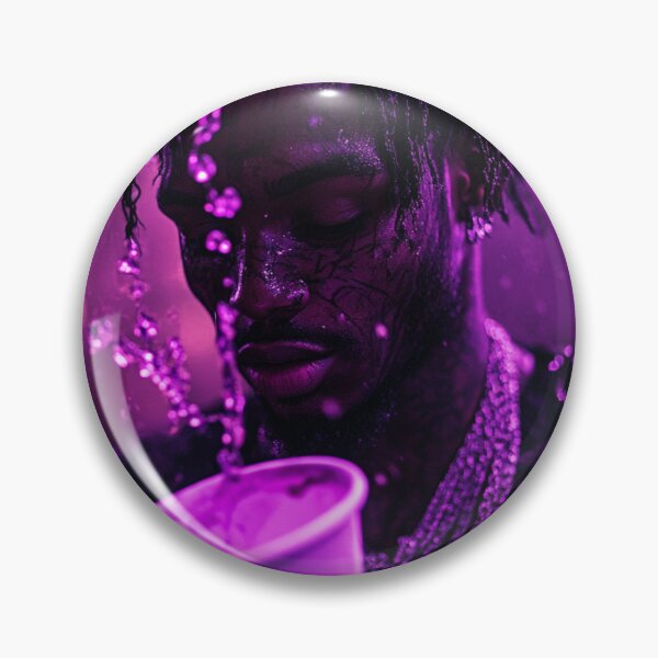 Item preview, Playboi Carti Cinematic Purple Splash designed and sold by WockWave.