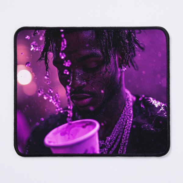 Item preview, Playboi Carti Cinematic Purple Splash designed and sold by WockWave.