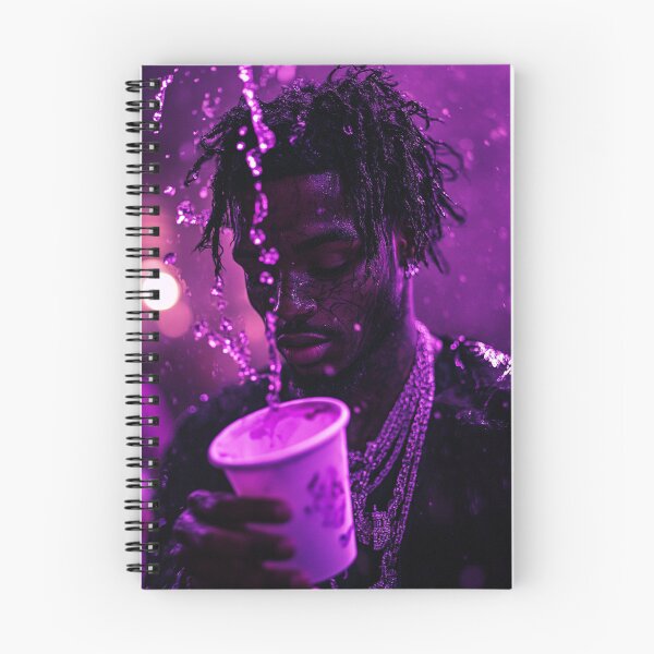 Item preview, Playboi Carti Cinematic Purple Splash designed and sold by WockWave.
