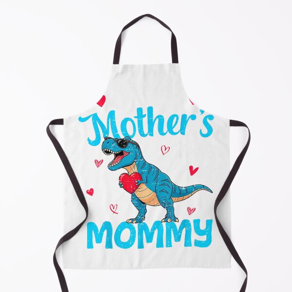 Aperçu de l'œuvre T-shirt « Bonne fête des mères maman T-Rex dinosaure » pour petit garçon créée et vendue par closettycoot.