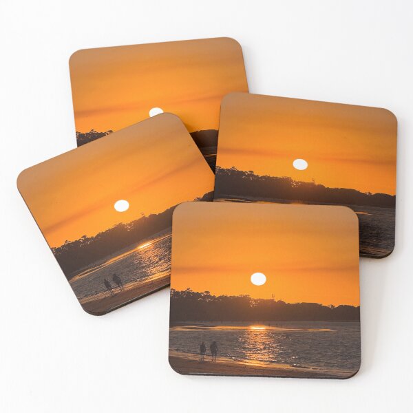 Item preview, Beautiful sunset captured on the coastline designed and sold by Noah's Shop.