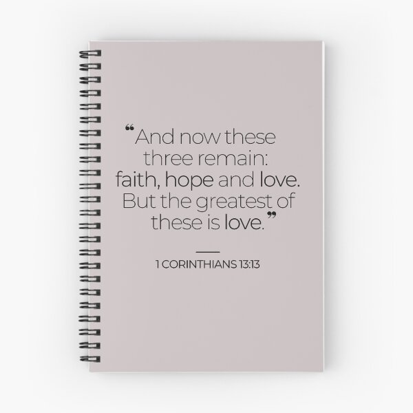 Item preview, 1 Corinthians 13 13 designed and sold by TonsPOD.