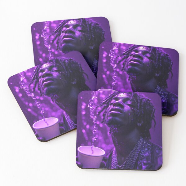 Item preview, Playboi Carti Purple Drip Art Print designed and sold by WockWave.