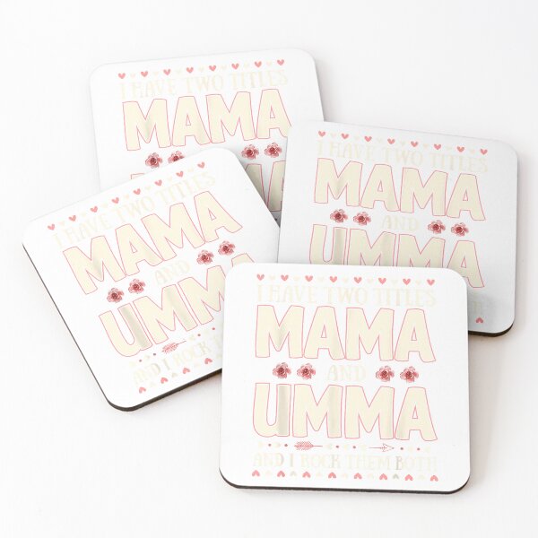Item preview, I Have Two Titles Mama And Umma Floral Mother’s Day T-Shirt designed and sold by closettycoot.
