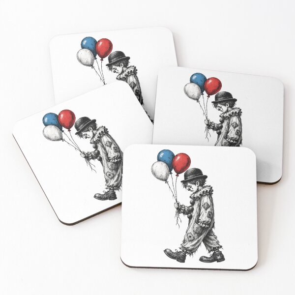 Item preview, Clown with balloons - boy designed and sold by Auralda-T-Shirt.