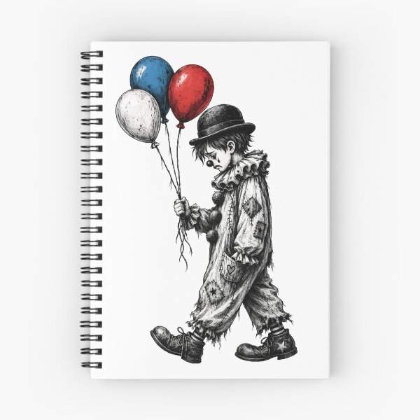Item preview, Clown with balloons - boy designed and sold by Auralda-T-Shirt.