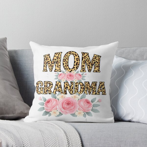 Item preview, I Have Two Titles Mom and Grandma Leopard Floral Women T-Shirt designed and sold by gidget-gadget.