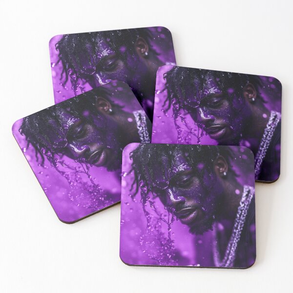 Item preview, Playboi Carti Purple Splash Pop Art designed and sold by WockWave.