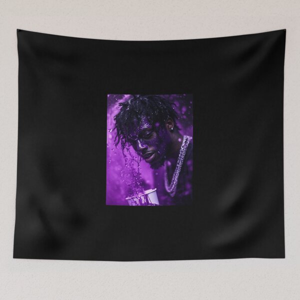 Item preview, Playboi Carti Purple Splash Pop Art designed and sold by WockWave.