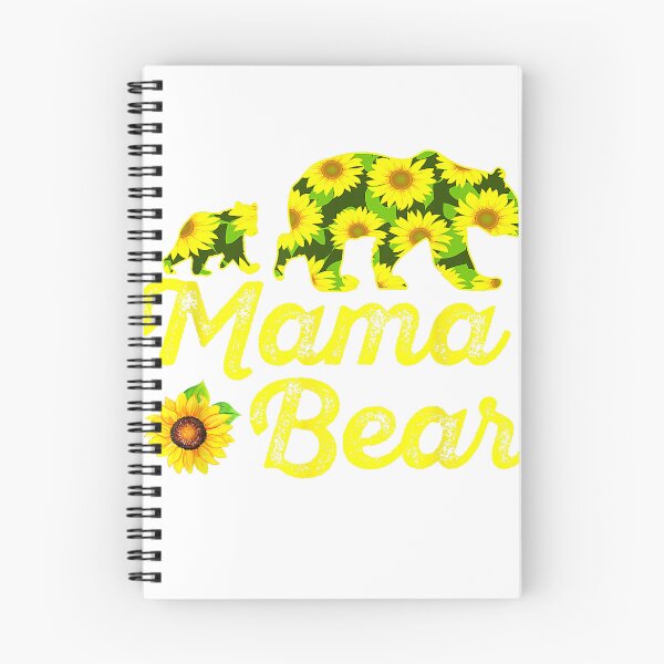 Item preview, Mama Bear Pajama Sunflower Funny Family Mother's day T-Shirt designed and sold by closettycoot.