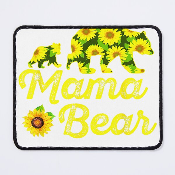 Item preview, Mama Bear Pajama Sunflower Funny Family Mother's day T-Shirt designed and sold by closettycoot.