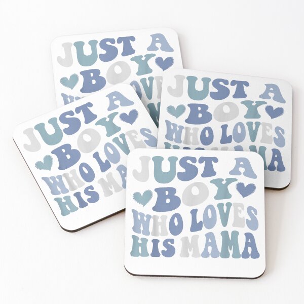 Item preview, Just A boy who Loves his Mama Mother's Day T-Shirt designed and sold by gidget-gadget.