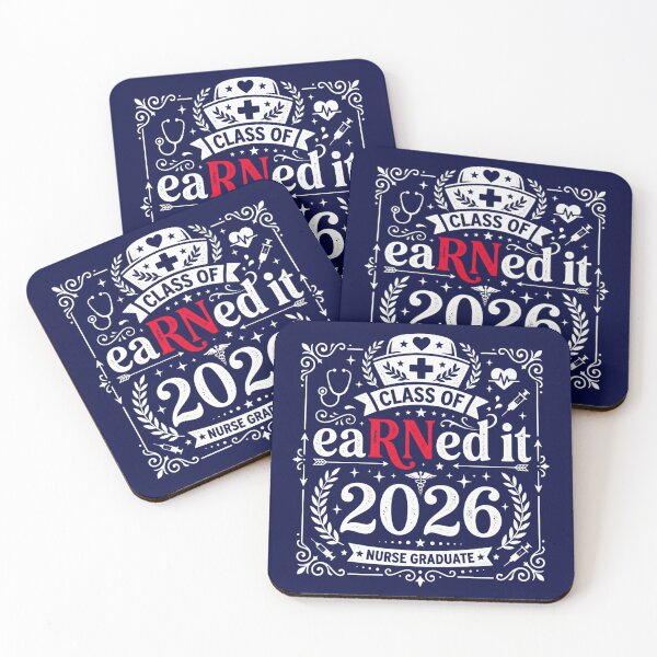 Item preview, EARNed It Registered Nurse RN Graduation Class of 2026 Nurse Grad designed and sold by YarsEingr.