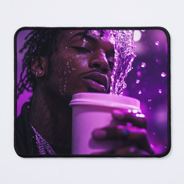 Item preview, Playboi Carti Cinematic Purple Splash designed and sold by WockWave.